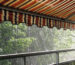 toldo resista el viento y la lluvia